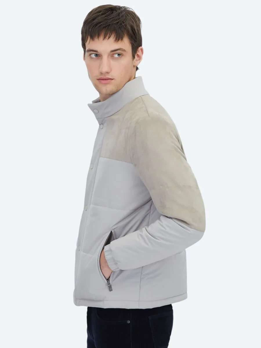Bej Regular Fit Spor Ceket - 4