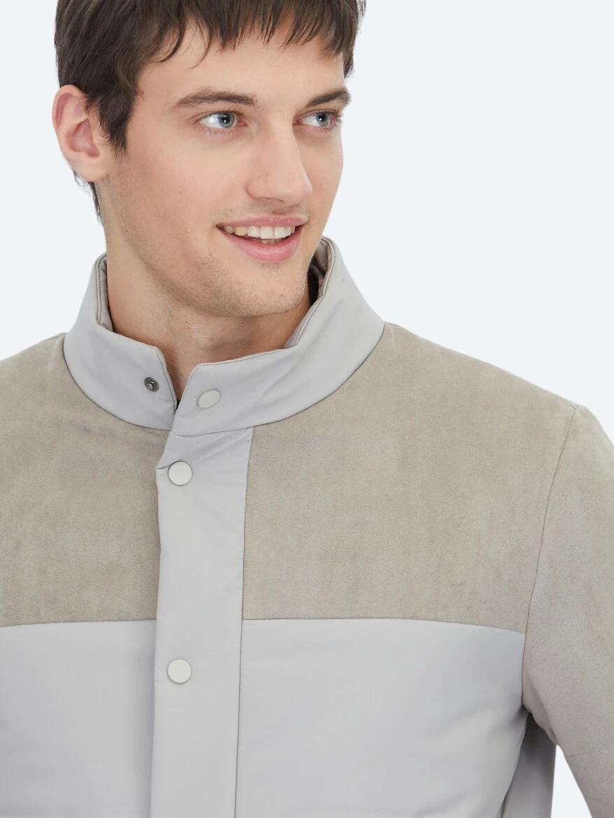 Bej Regular Fit Spor Ceket - 5