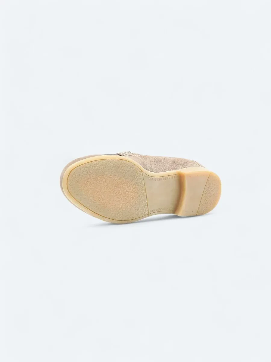Bej Süet Casual Loafer - 4