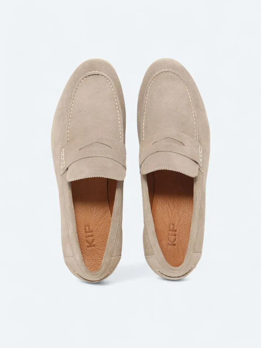 Bej Süet Casual Loafer - 5