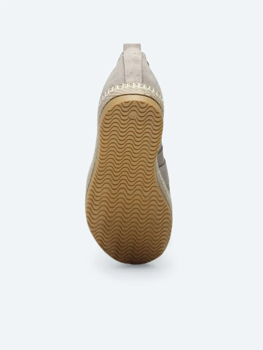 Bej Süet Smart Casual Ayakkabı - 4