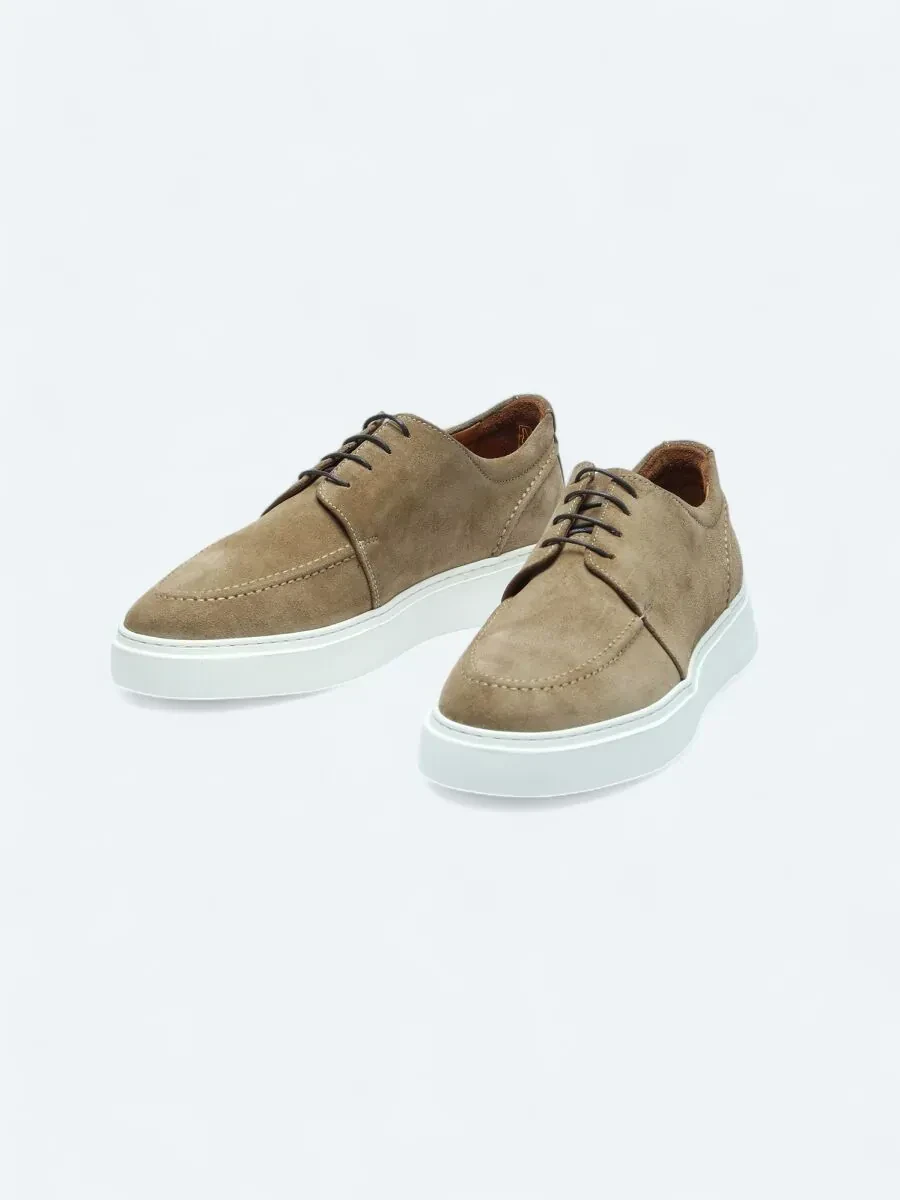 Bej Süet Smart Casual Ayakkabı - 2