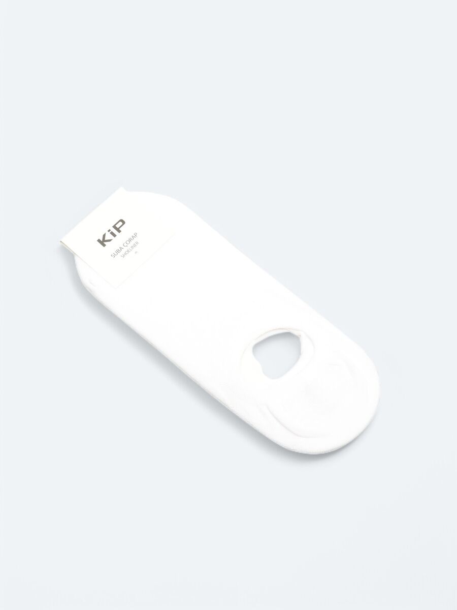 Beyaz %75 Pamuk ,%23 Polyamid ,%2 Elastan Çorap - 1