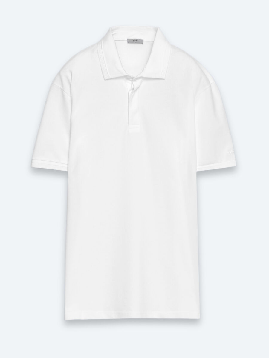 Beyaz Düz %100 Pamuk T-Shirt - 6