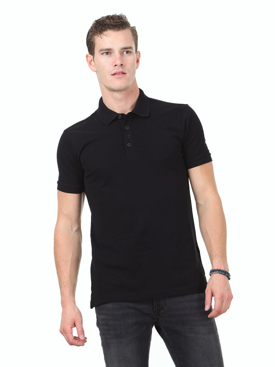 Black 100% Cotton T-Shirt - 1
