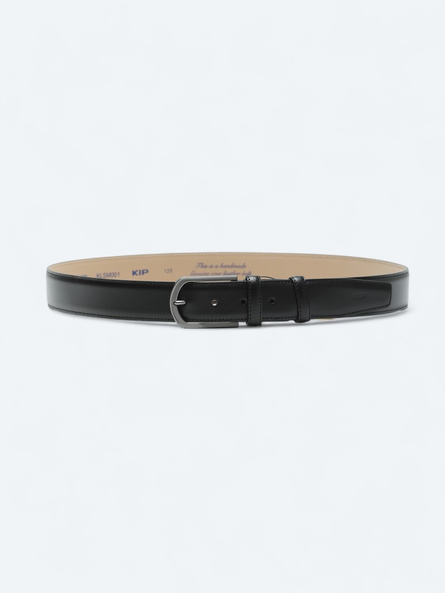 Black %100 Leather Belt 