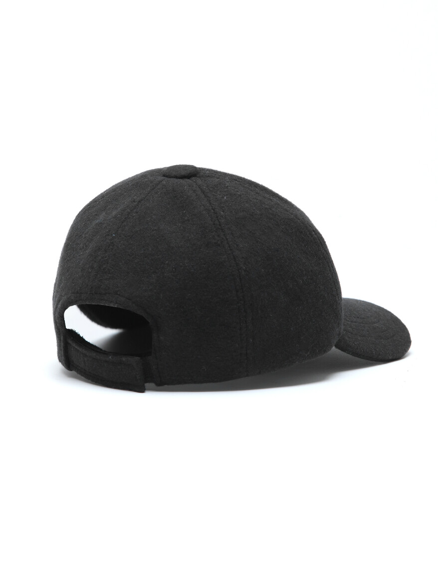 Black %73 Polyester ,%27 Yün Hat - 3