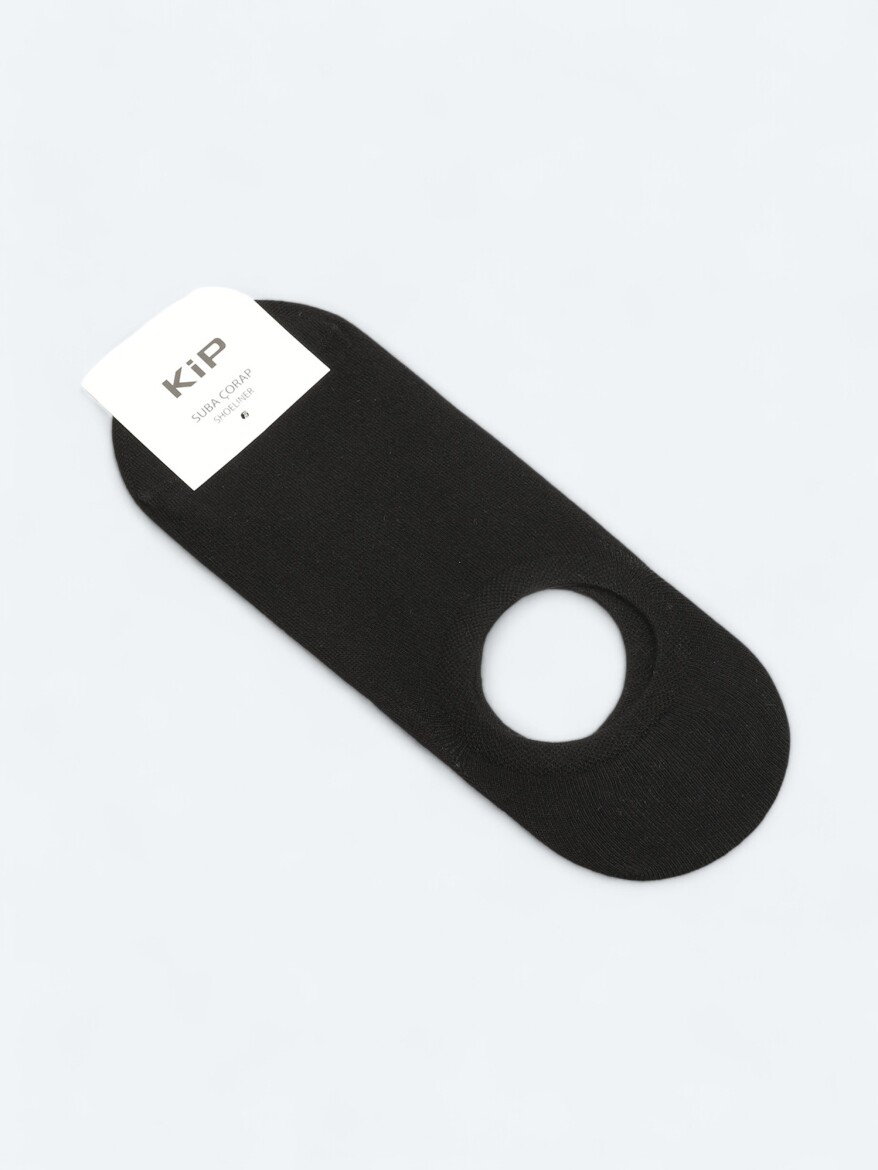 Black %75 Pamuk ,%23 Polyamid ,%2 Elastan Socks 