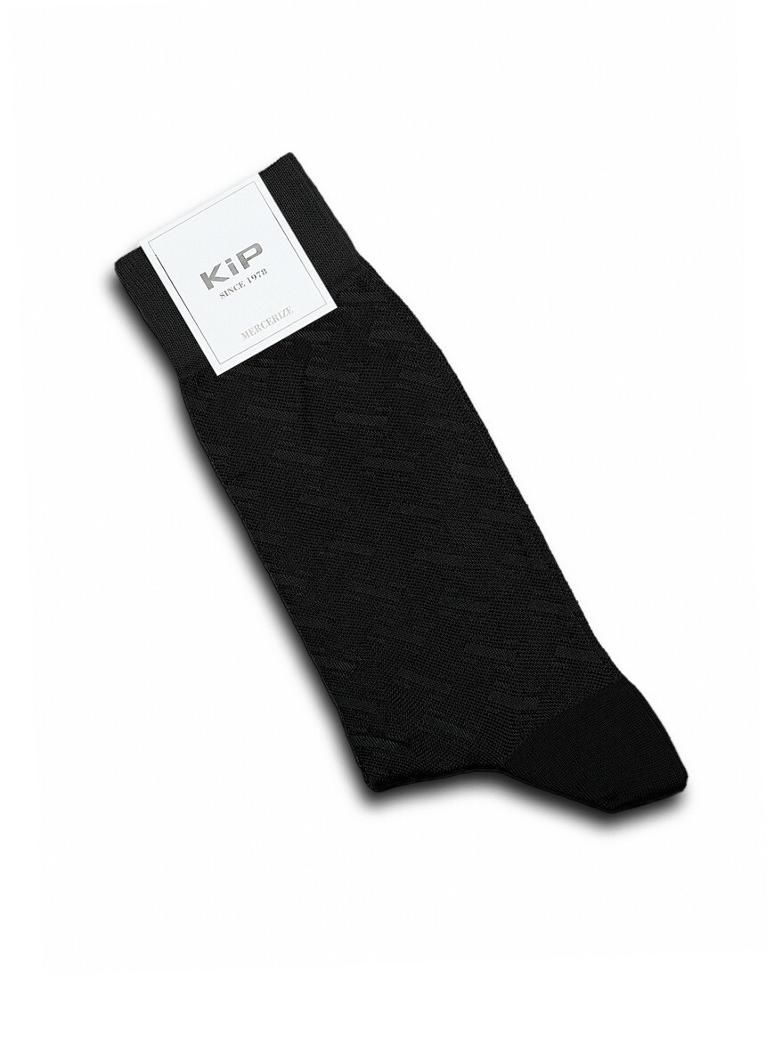 Black %80 Pamuk ,%20 Polyamid Socks - 1