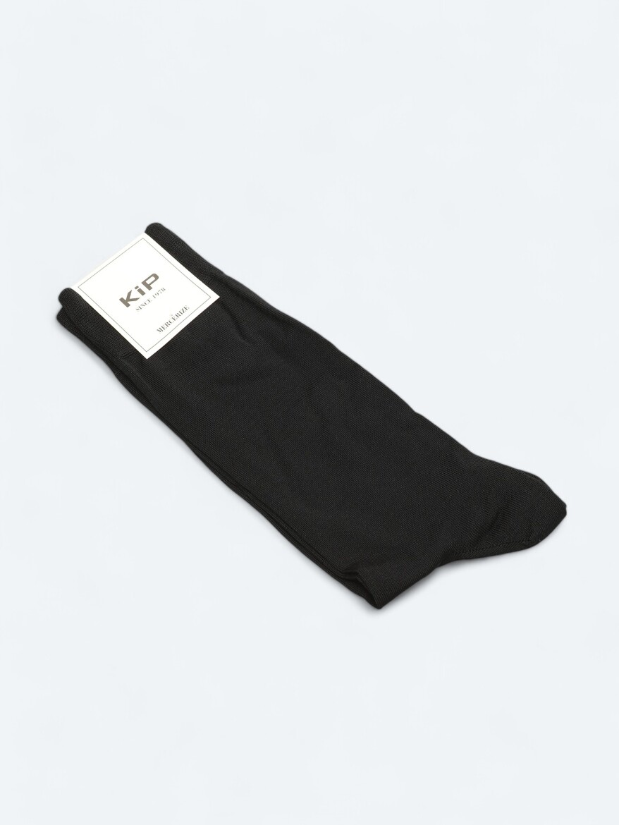 Black %80 Pamuk ,%20 Polyamid Socks 