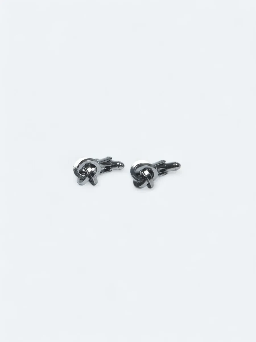 Black Brass Cuff Link - 1