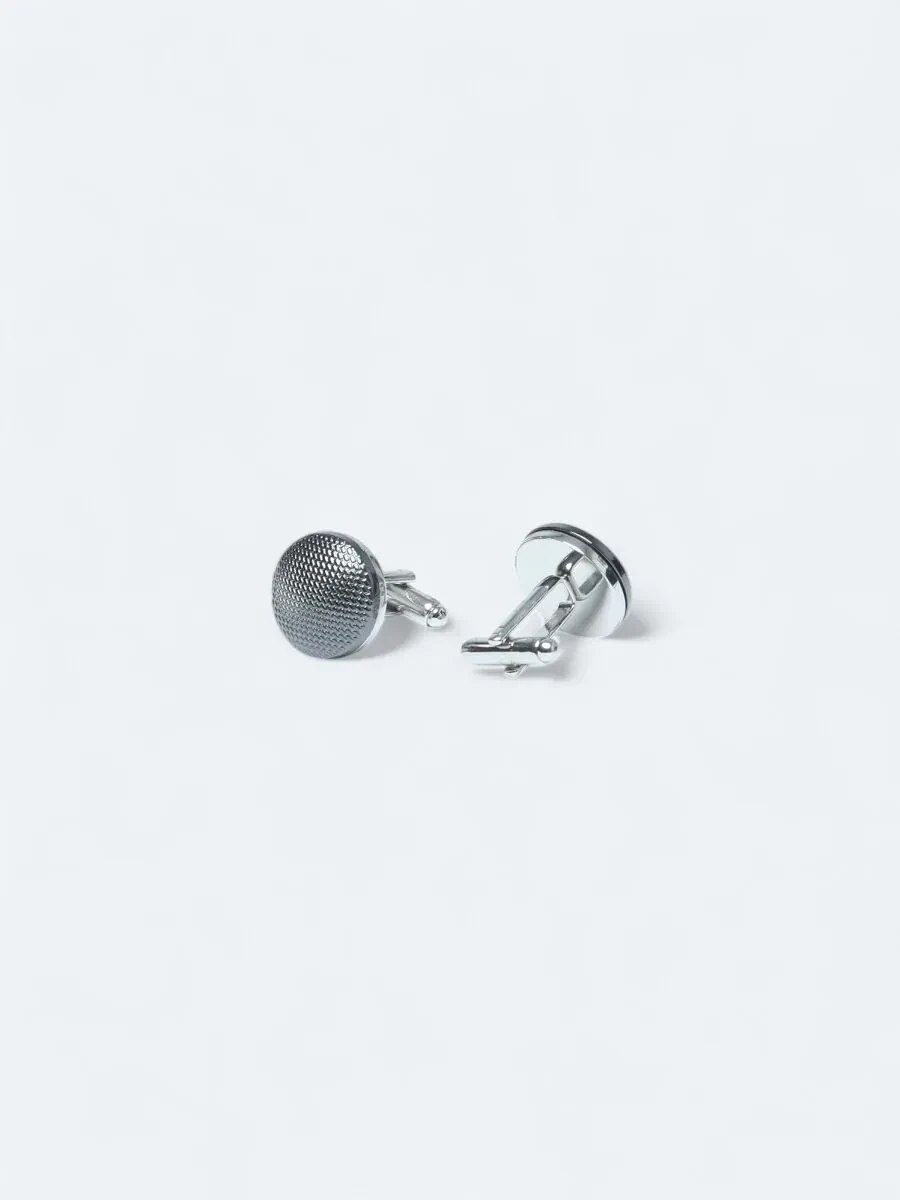 Black Brass Cuff Link - 2