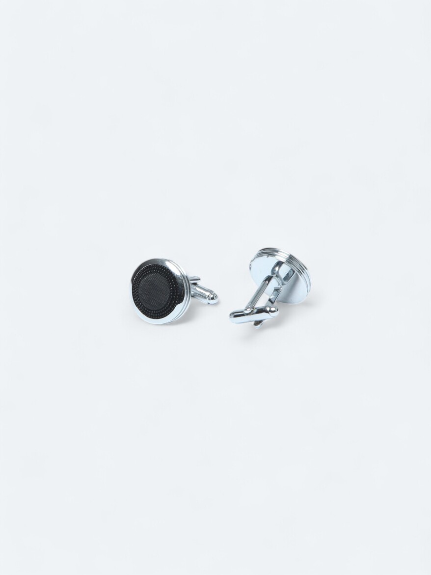 Black Brass Cuff Link - KİP