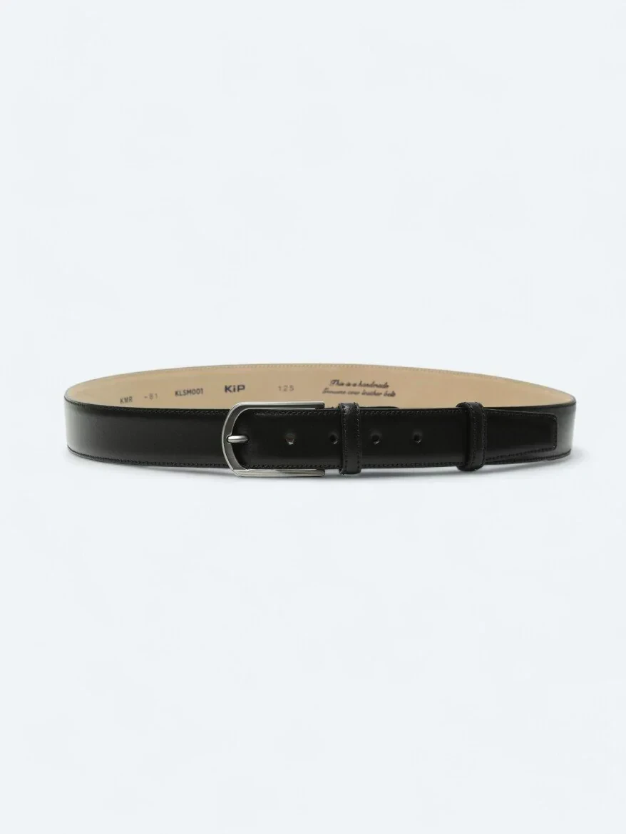 Black Cow Leather Belt 