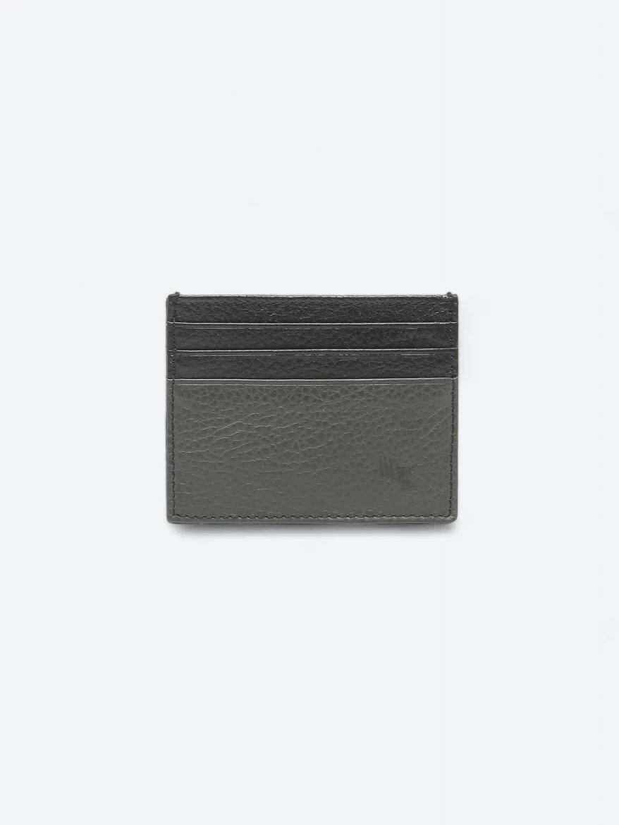 Black Cow Leather Card Holder - 2