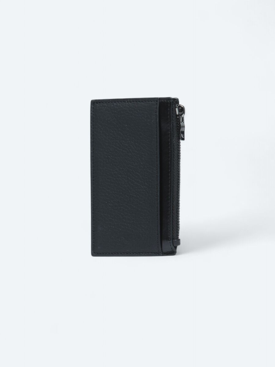 Black Cow Leather Card Holder - 2