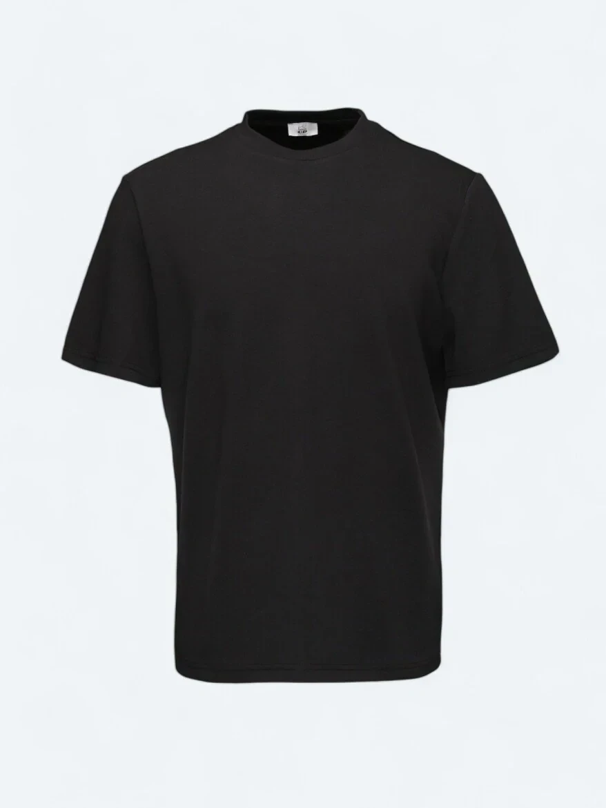 Black Crew Neck Sweatshirt - 5