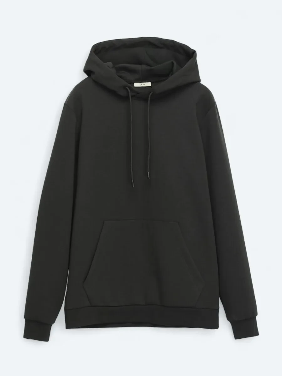 Black Hooded Sweatshirt - 6