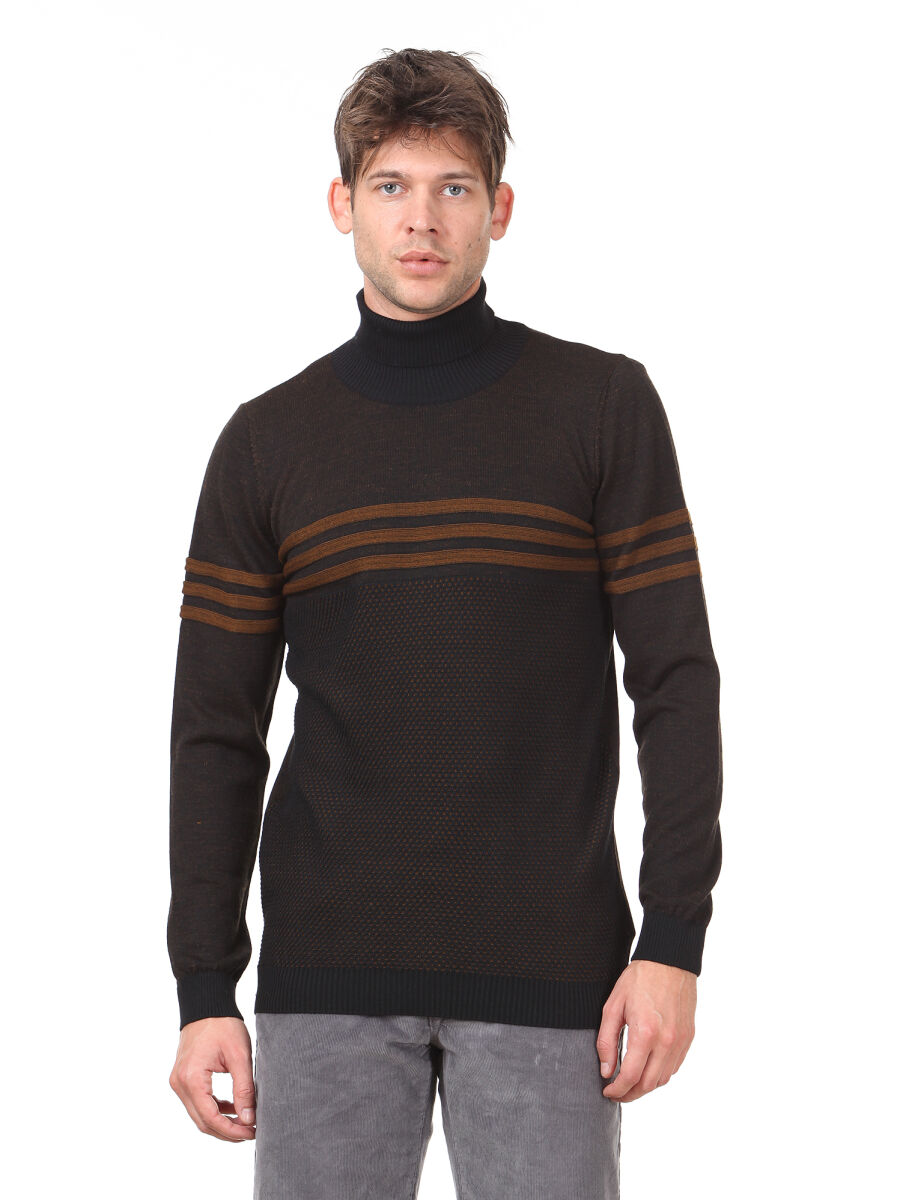 Black Knitwear Sweatshirt - 4