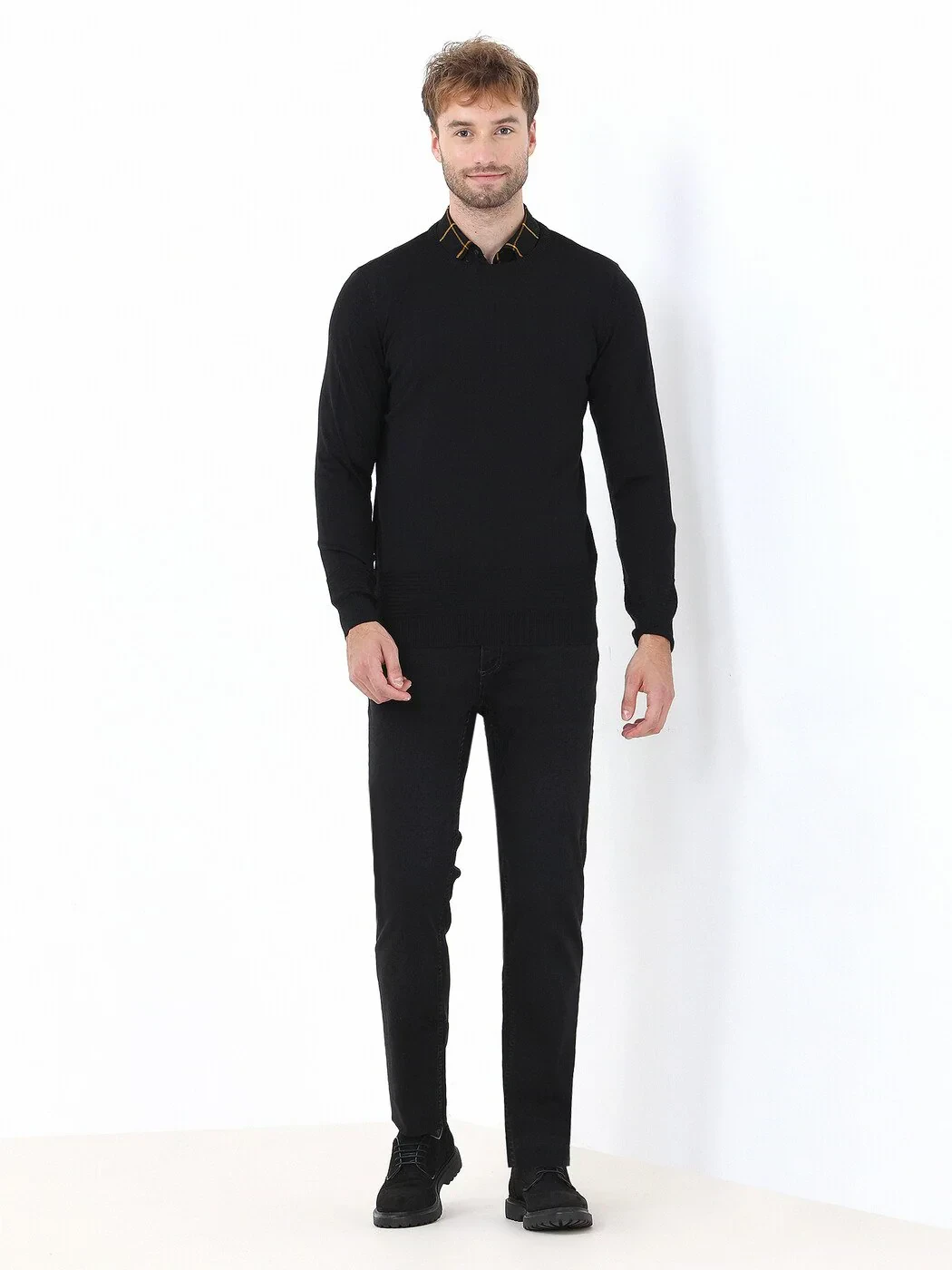 Black Knitwear Sweatshirt - 2