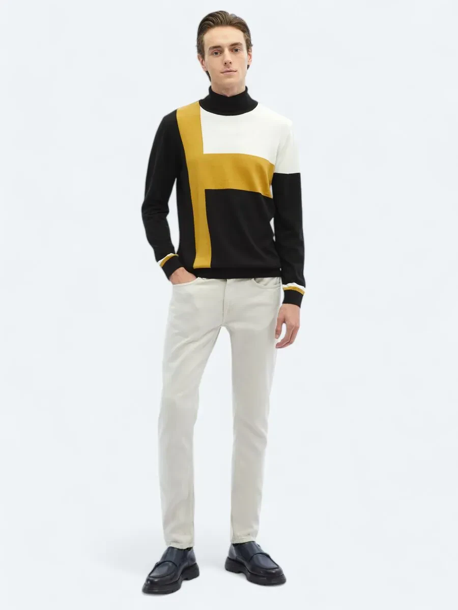 Black Knitwear Sweatshirt - 2