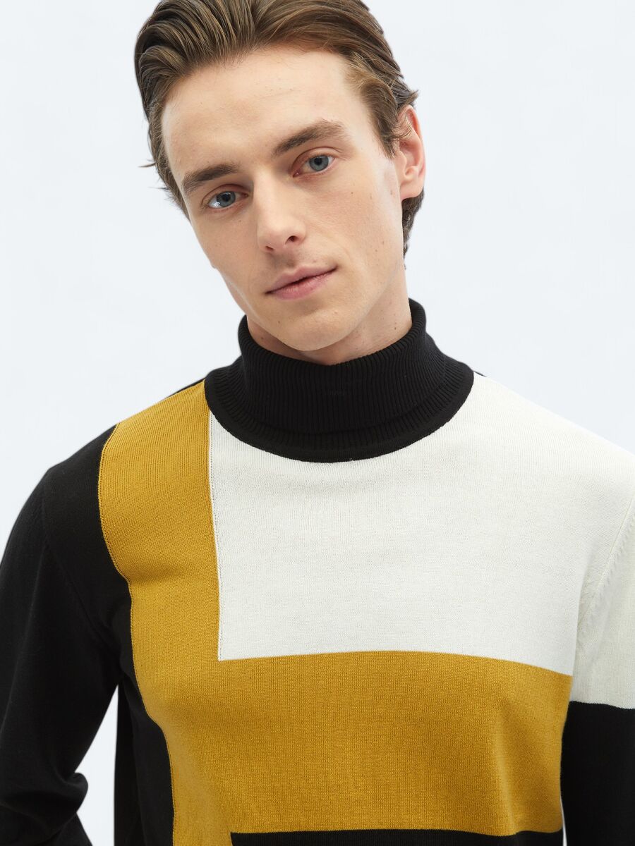 Black Knitwear Sweatshirt - 6