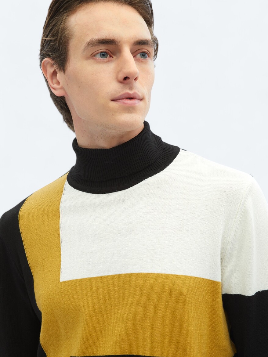 Black Knitwear Sweatshirt - 7