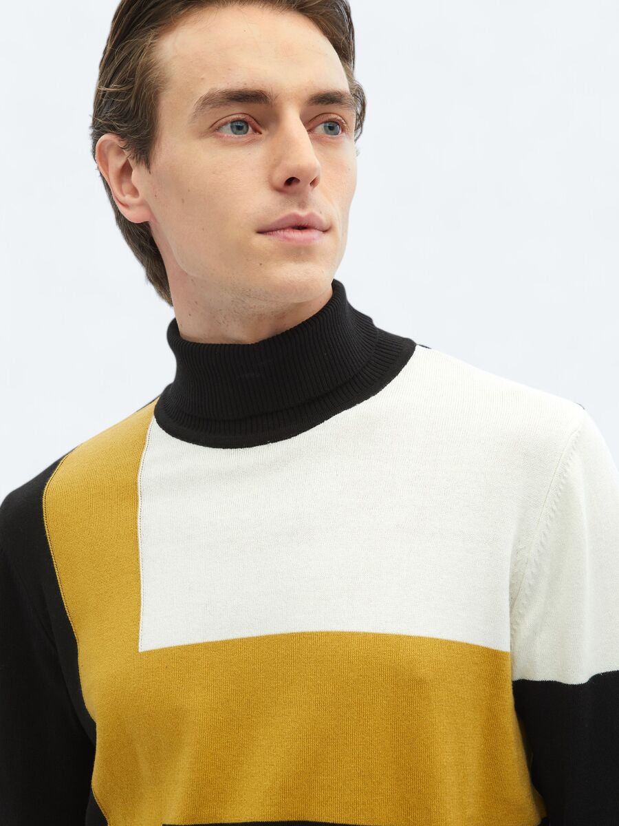 Black Knitwear Sweatshirt - 7