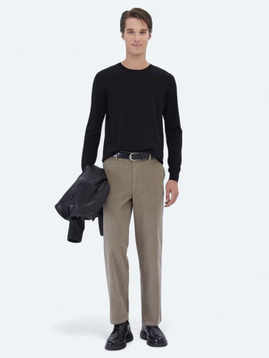 Black Knitwear Sweatshirt - 2