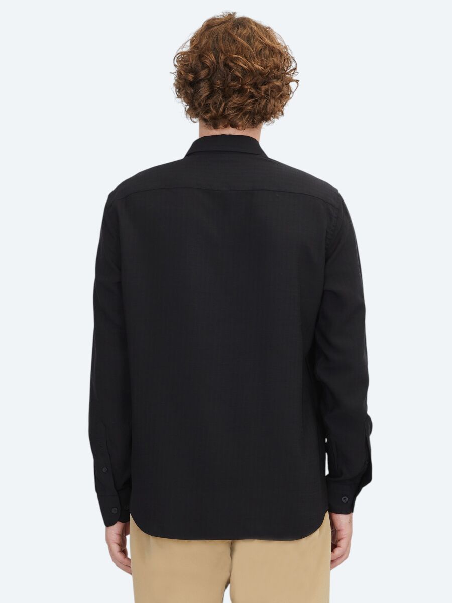 Black Knitwear Sweatshirt - 5