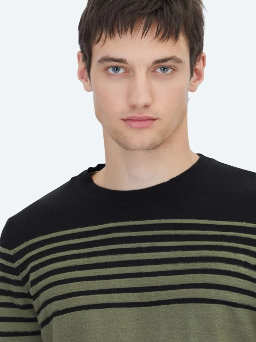 Black Knitwear Sweatshirt - 3