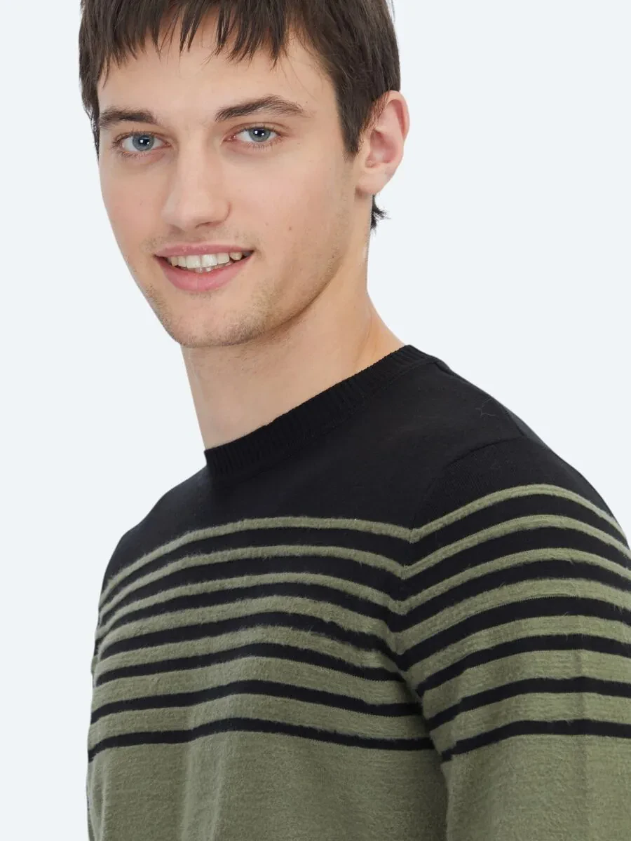 Black Knitwear Sweatshirt - 4