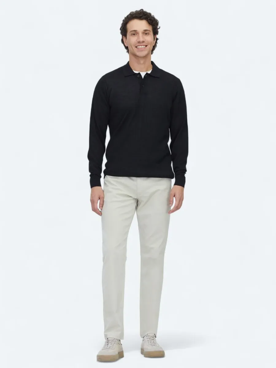 Black Knitwear Sweatshirt - 2