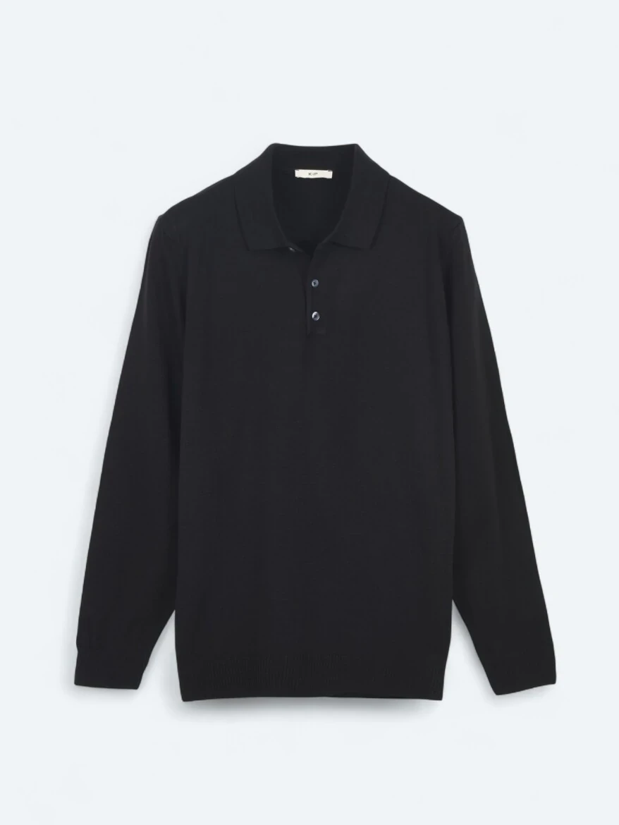 Black Knitwear Sweatshirt - 7