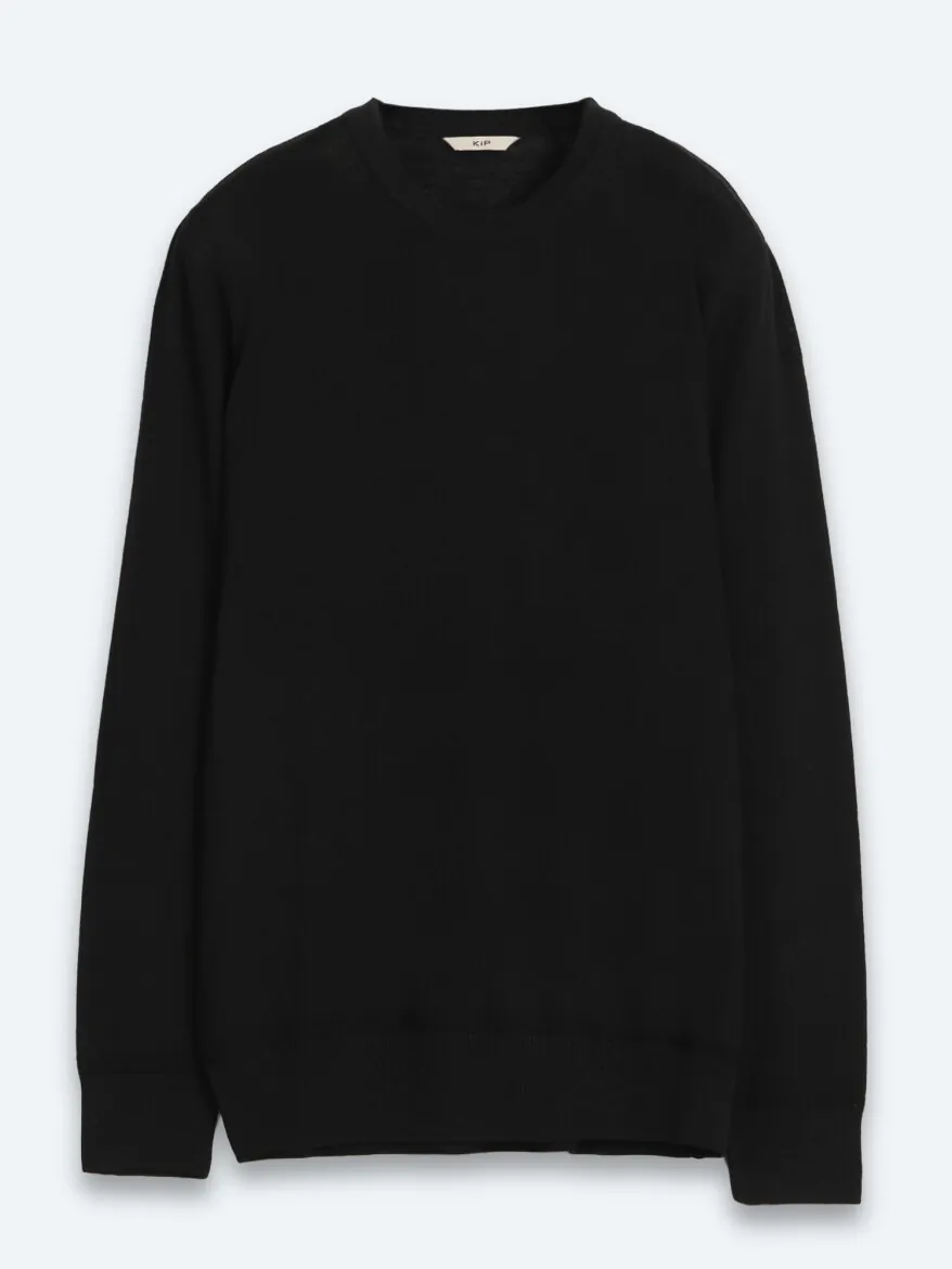 Black Knitwear Sweatshirt - 7