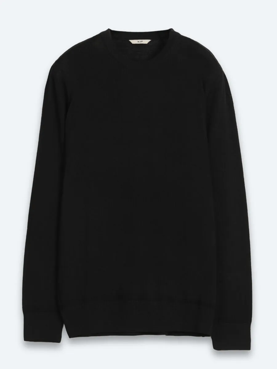 Black Knitwear Sweatshirt - 7