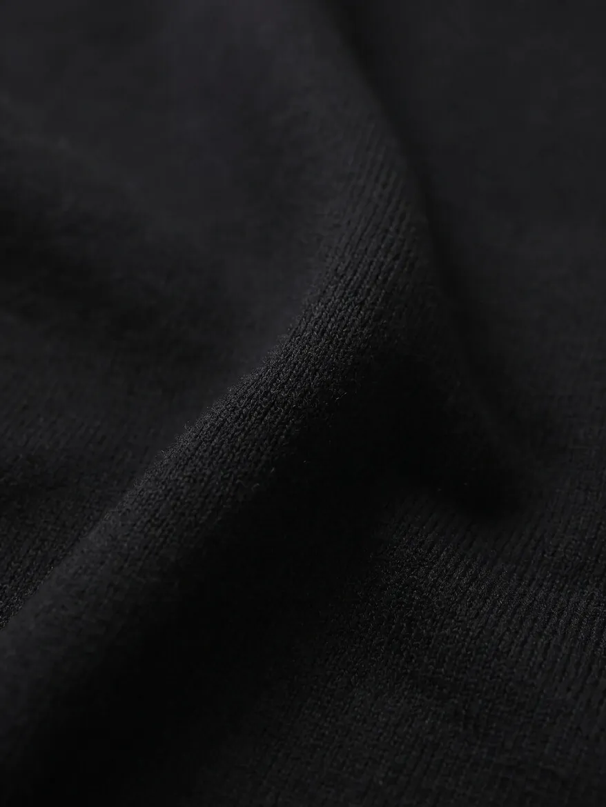 Black Knitwear Sweatshirt - 14
