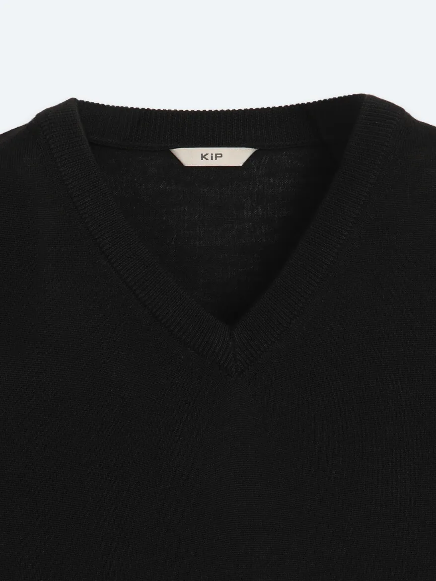 Black Knitwear Sweatshirt - 9