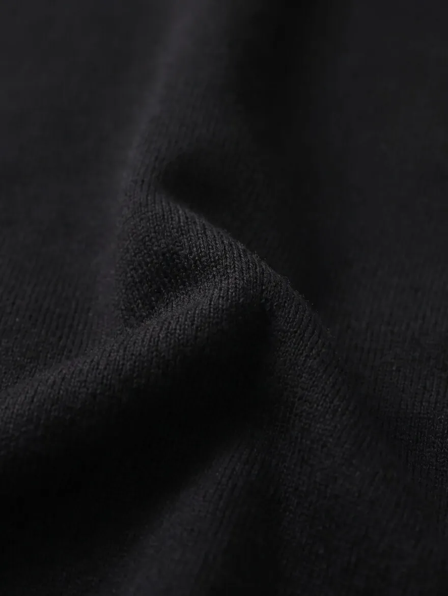 Black Knitwear Sweatshirt - 14