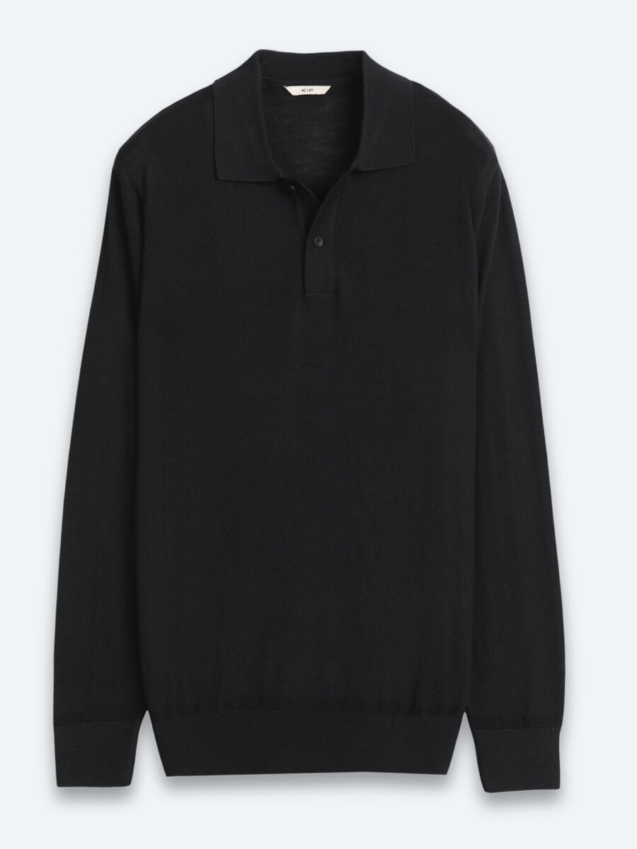 Black Knitwear Sweatshirt - 7