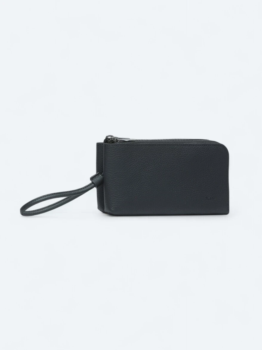 Black Leather Bag - 1