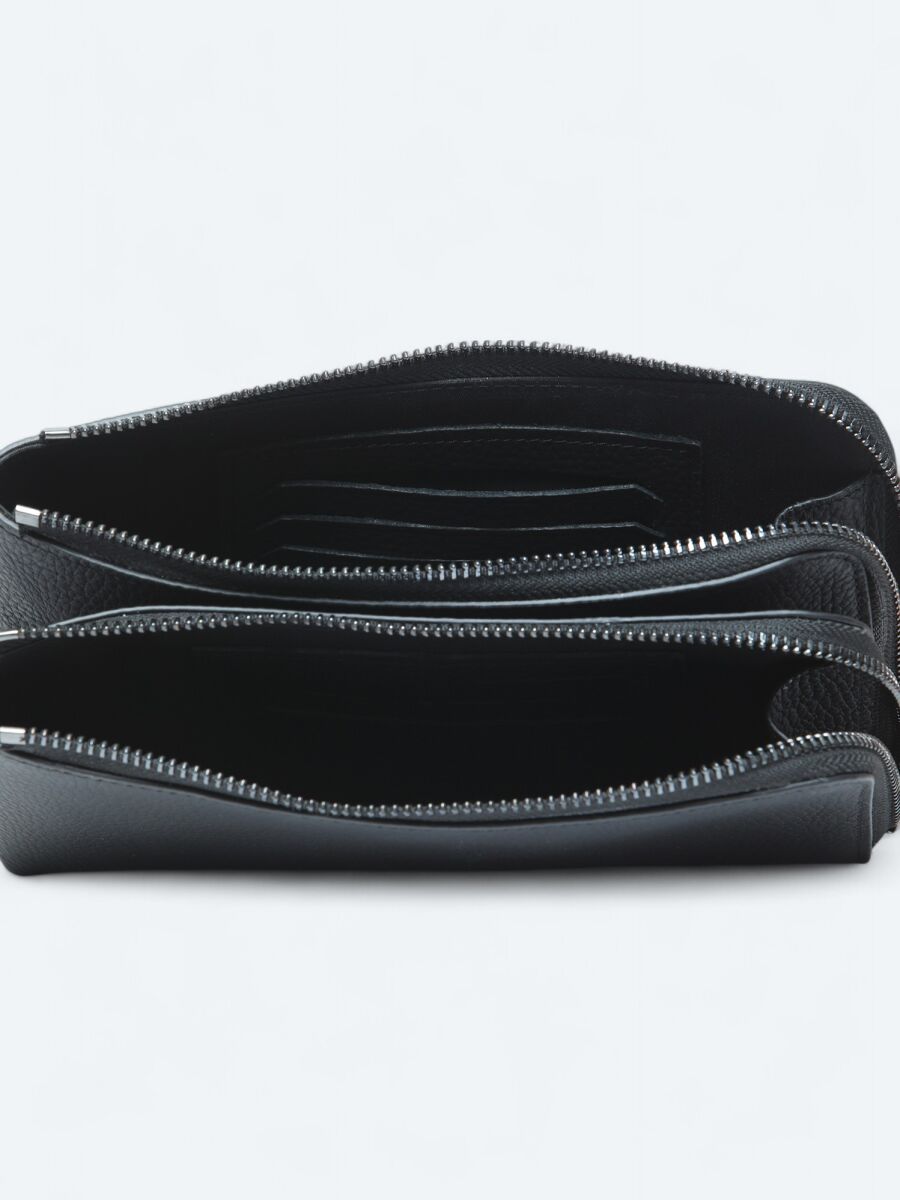 Black Leather Bag - 3