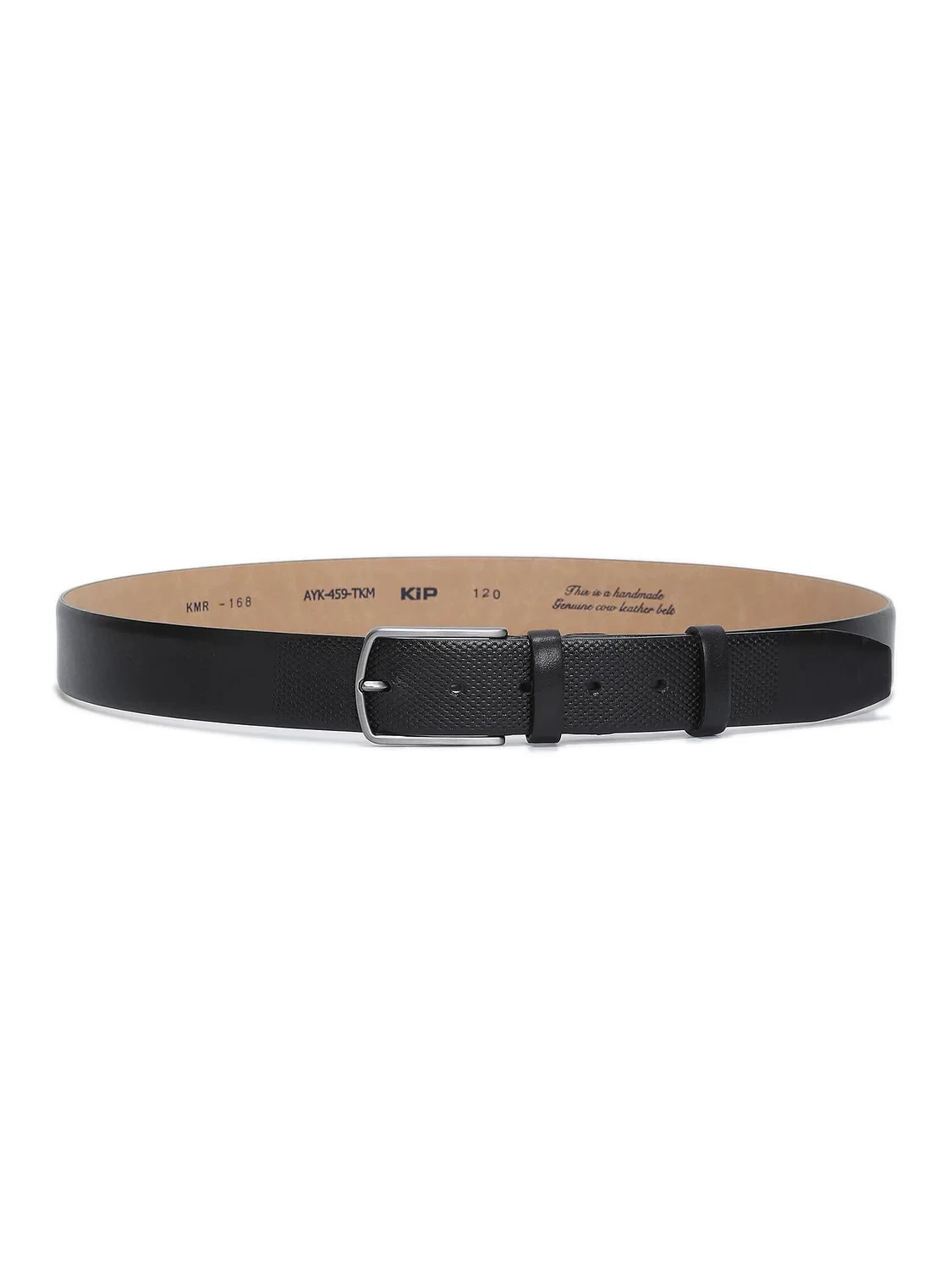 Black Leather Belt - 1