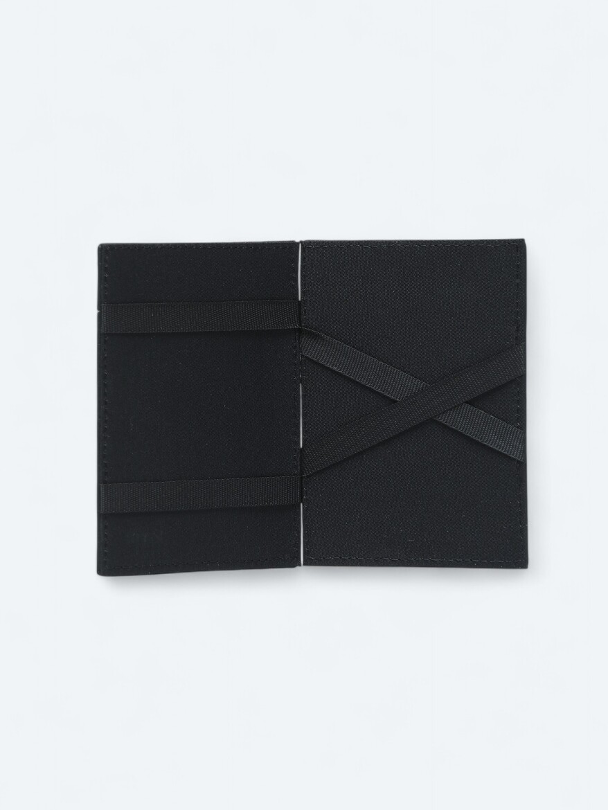 Black Leather Card Holder - KİP