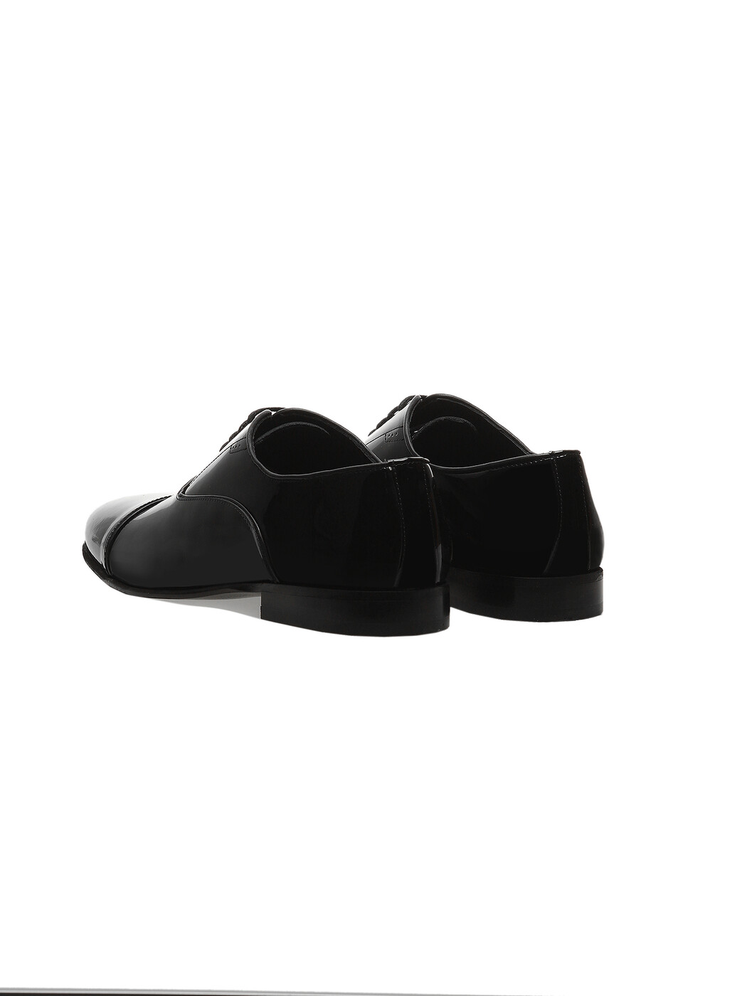 Black Leather Classical Dress Shoes - 4