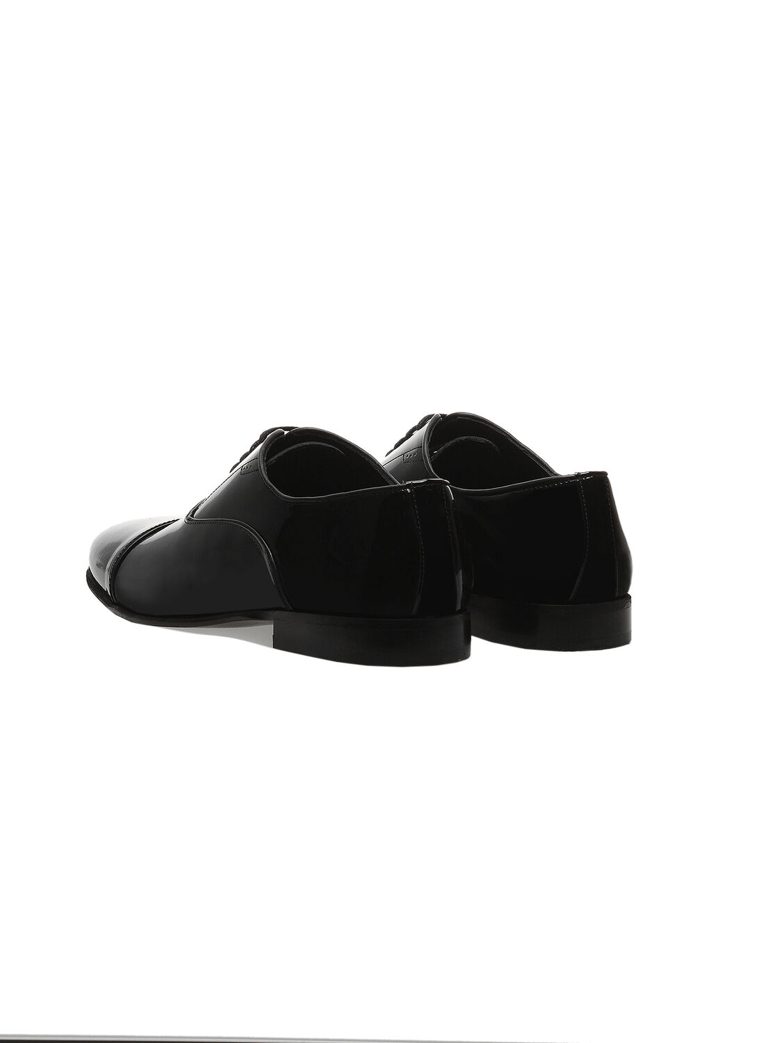 Black Leather Classical Dress Shoes - 4