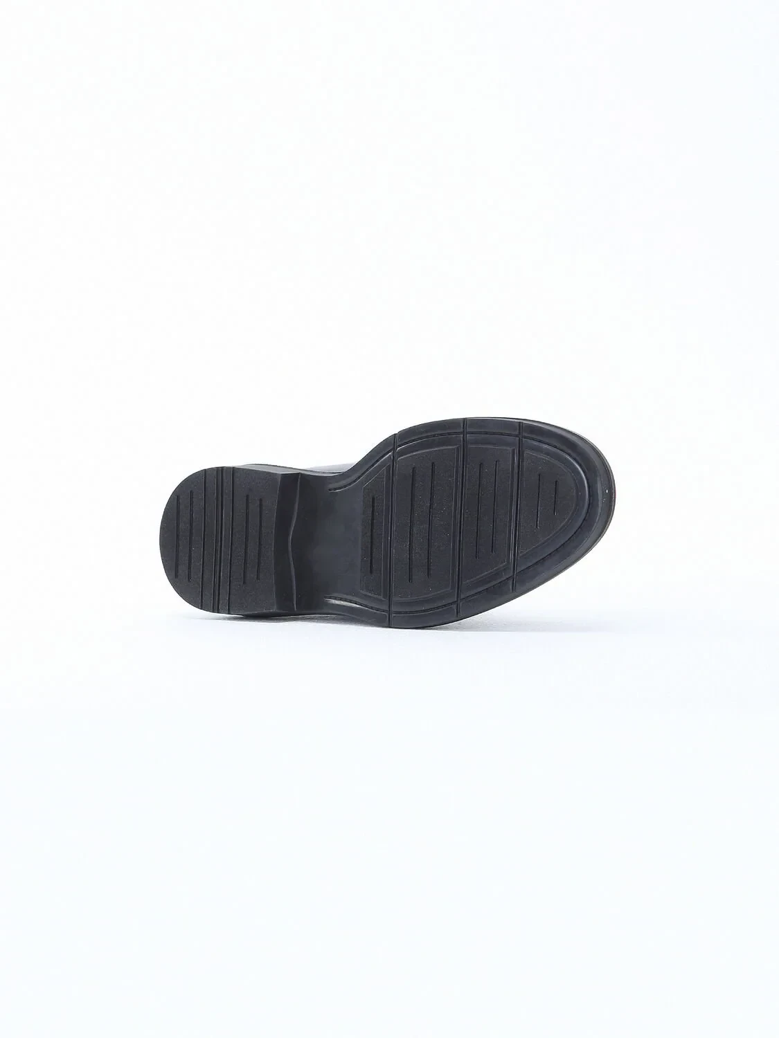 Black Leather Classical Shoes - 4