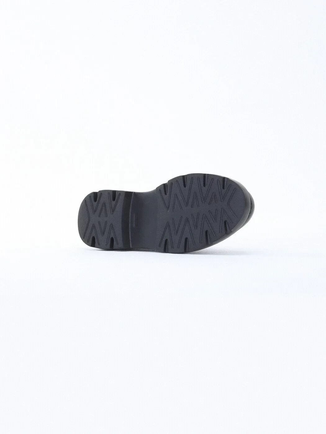Black Leather Smart Casual Shoes - 4