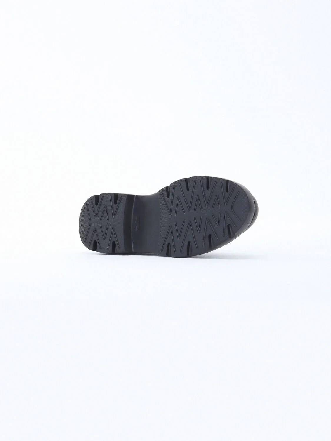 Black Leather Smart Casual Shoes - 4