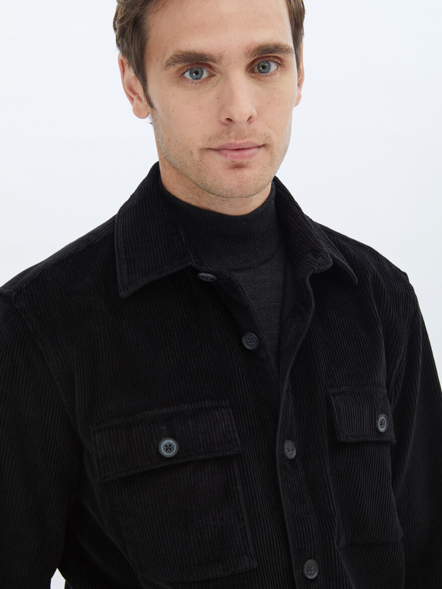 Black Overshirt - 3